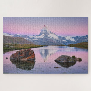 Matterhorn berg in Zermatt, Zwitserland Legpuzzel
