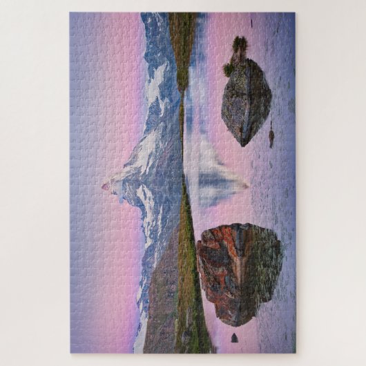 Matterhorn berg in Zermatt, Zwitserland Legpuzzel (Verticaal)