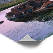 Matterhorn berg in Zermatt, Zwitserland Poster (Hoek)