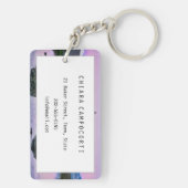 Matterhorn berg in Zermatt, Zwitserland Sleutelhanger (achterkant)