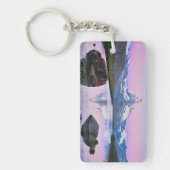 Matterhorn berg in Zermatt, Zwitserland Sleutelhanger (Voorkant)