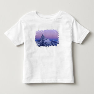 Matterhorn bij zonsopgang, Zermatt, Zwitserse Alpe Kinder Shirts
