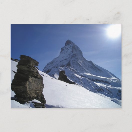 Matterhorn Briefkaart (Voorkant)