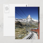 Matterhorn Briefkaart (Voorkant / Achterkant)