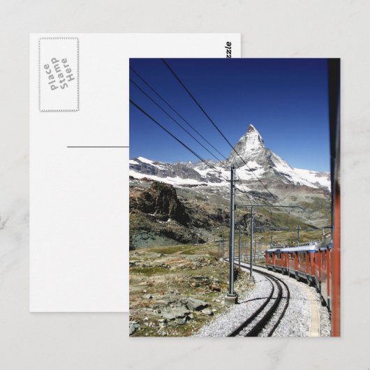 Matterhorn Briefkaart (Voorkant / Achterkant)