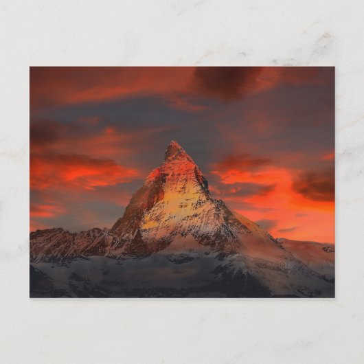 Matterhorn Briefkaart (Voorkant)