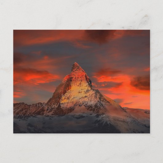 Matterhorn Briefkaart (Voorkant)