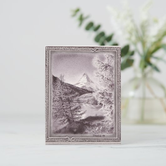 Matterhorn Briefkaart (Staand voorkant)