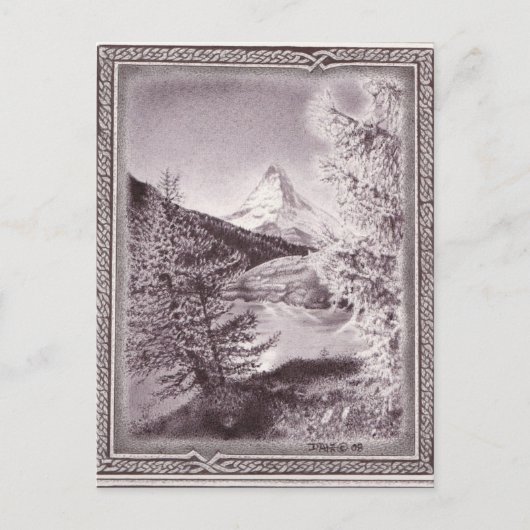 Matterhorn Briefkaart (Voorkant)