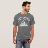 Matterhorn Chiropractic vintage T-shirt (Voorkant volledig)