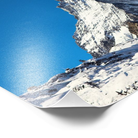 Matterhorn foto afdruk (Hoek)