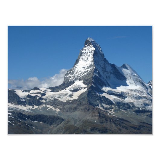 Matterhorn Foto afdrukken Zwitserse alpen (Voorkant)