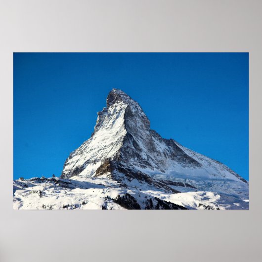 Matterhorn foto poster (Voorkant)