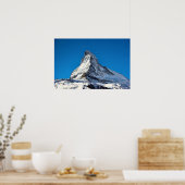 Matterhorn foto poster (Keuken)