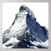 Matterhorn, Hausberg in den Schweizer Alpen Poster (Voorkant)