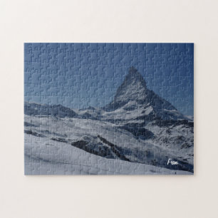 Matterhorn in de lente legpuzzel