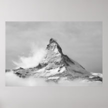 Matterhorn in de winter