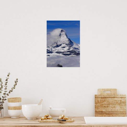 Matterhorn in Zwitserland Poster (Keuken)