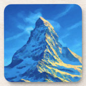 Matterhorn Mountain Bier Onderzetter (Voorkant)