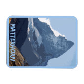 Matterhorn Mountain Design, Zermatt, Zwitserland Magneet (Horizontaal)