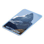 Matterhorn Mountain Design, Zermatt, Zwitserland Magneet (Linkerzijde)
