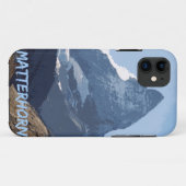 Matterhorn Mountain Design, Zwitserland Case-Mate iPhone Case (Achterkant (horizontaal))