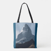 Matterhorn Mountain Design, Zwitserland Tote Bag (Achterkant)