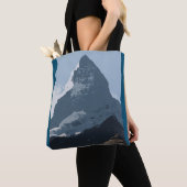 Matterhorn Mountain Design, Zwitserland Tote Bag (Dichtbij)