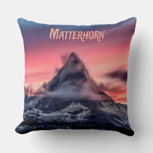 Matterhorn Mountain Europe Alps Zwitserland Italië Kussen