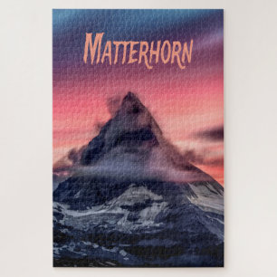 Matterhorn Mountain Europe Alps Zwitserland Italië Legpuzzel