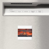 Matterhorn Peak in Dawn Magneet (Insitu (Vaatwasser))