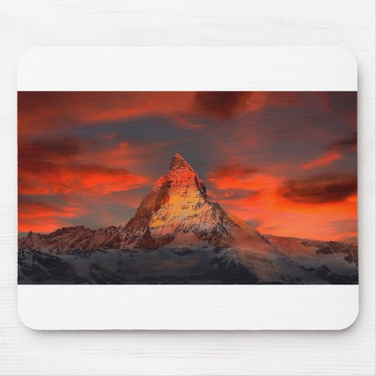 Matterhorn Peak in Dawn Muismat (Voorkant)