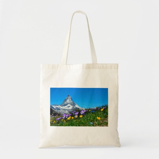 Matterhorn Peak in Spring Tote Bag (Voorkant)