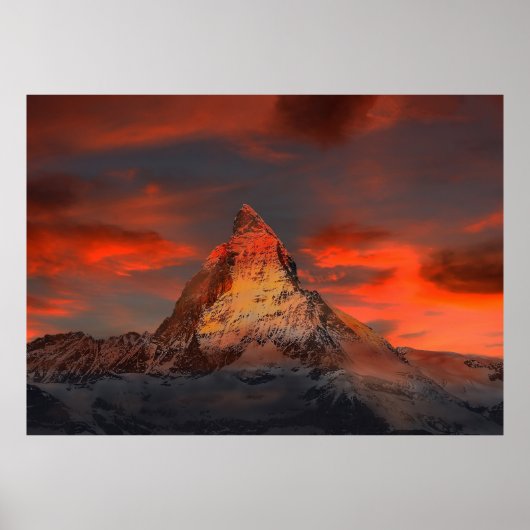 Matterhorn Poster (Voorkant)