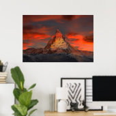 Matterhorn Poster (Thuiskantoor)