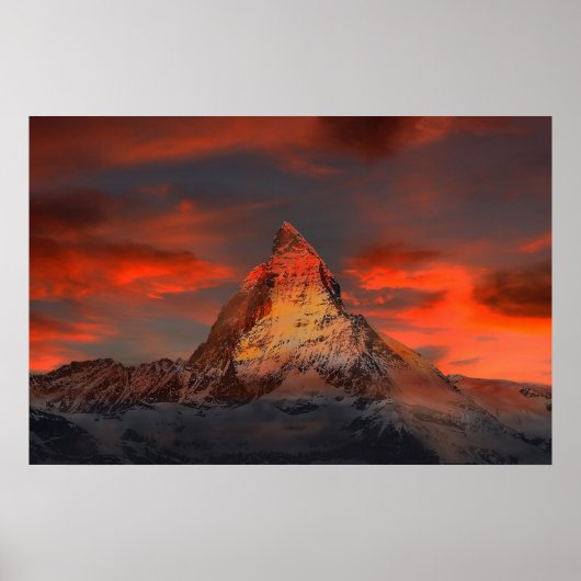 Matterhorn Poster (Voorkant)