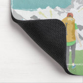 Matterhorn reisposter Zwitserland Muismat (Hoek)