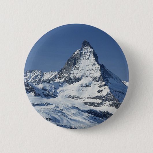 Matterhorn Ronde Button 5,7 Cm (Voorkant)