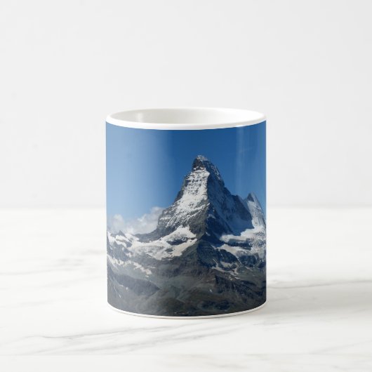 Matterhorn Swiss Alps Classic White Mok (Center)