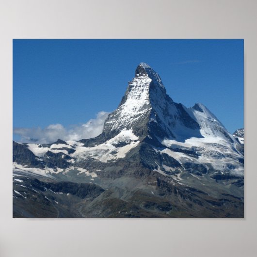 Matterhorn Swiss Alps Poster (Voorkant)
