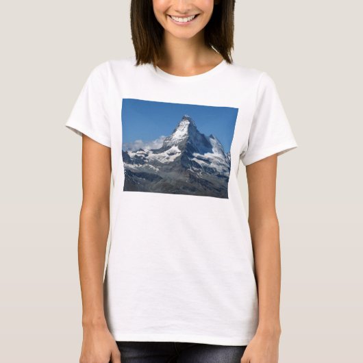 Matterhorn Swiss Alps Women's Basic T-Shirt (Voorkant)