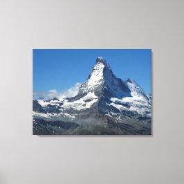 Matterhorn Swiss Alps Wrapped Canvas Afdruk