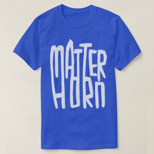 Matterhorn T-shirt (Design voorkant)