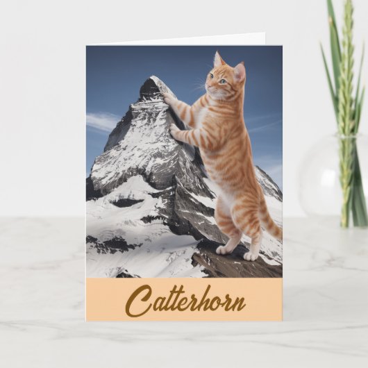 Matterhorn Tabby Kaart (Voorkant)