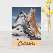 Matterhorn Tabby Kaart (Gele Bloem)