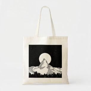 MATTERHORN volle maan Tote Bag