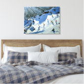 Matterhorn Zermatt Canvas Afdruk (Insitu (Slaapkamer))