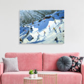 Matterhorn Zermatt Canvas Afdruk (Insitu (Woonkamer))