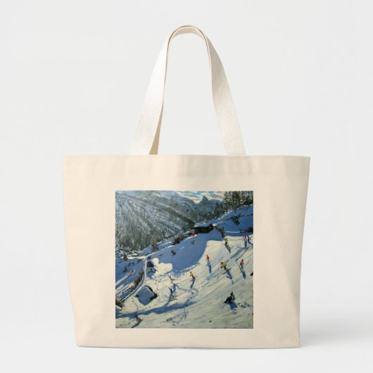 Matterhorn Zermatt Grote Tote Bag (Voorkant)