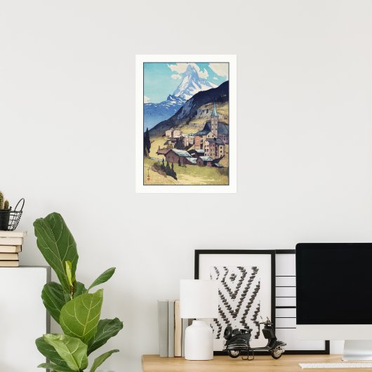 Matterhorn, Zermatt Zwitserland  Art Print (Thuiskantoor)